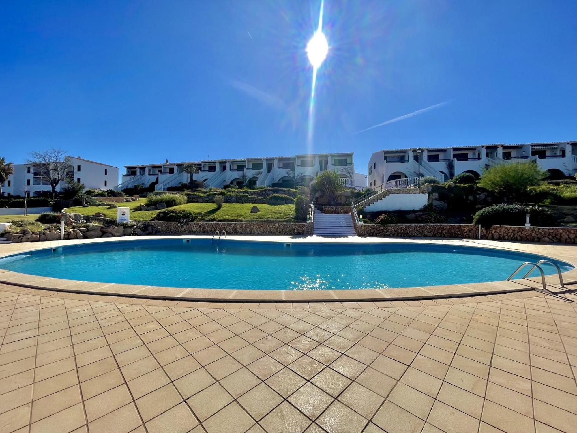 Mestral Apto En Planta Baja Con Piscina Arenal d'en Castell Ngoại thất bức ảnh