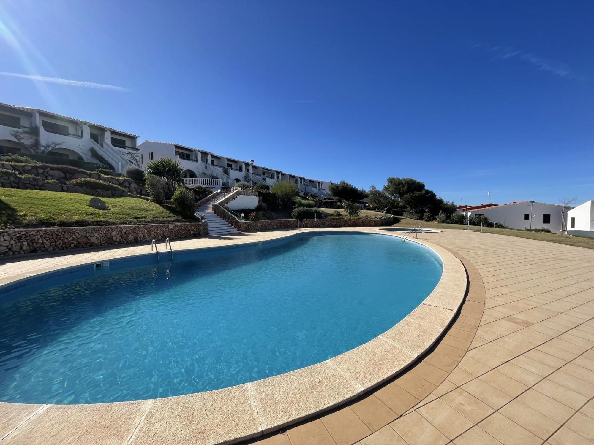 Mestral Apto En Planta Baja Con Piscina Arenal d'en Castell Ngoại thất bức ảnh